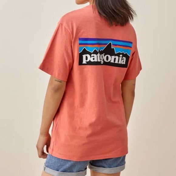 Reformation Patagonia Men's P-6 Logo Responsibili-Tee - Picture 3 of 7